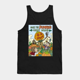 Make the Pumpkin Great Again Halloween Gift Tank Top